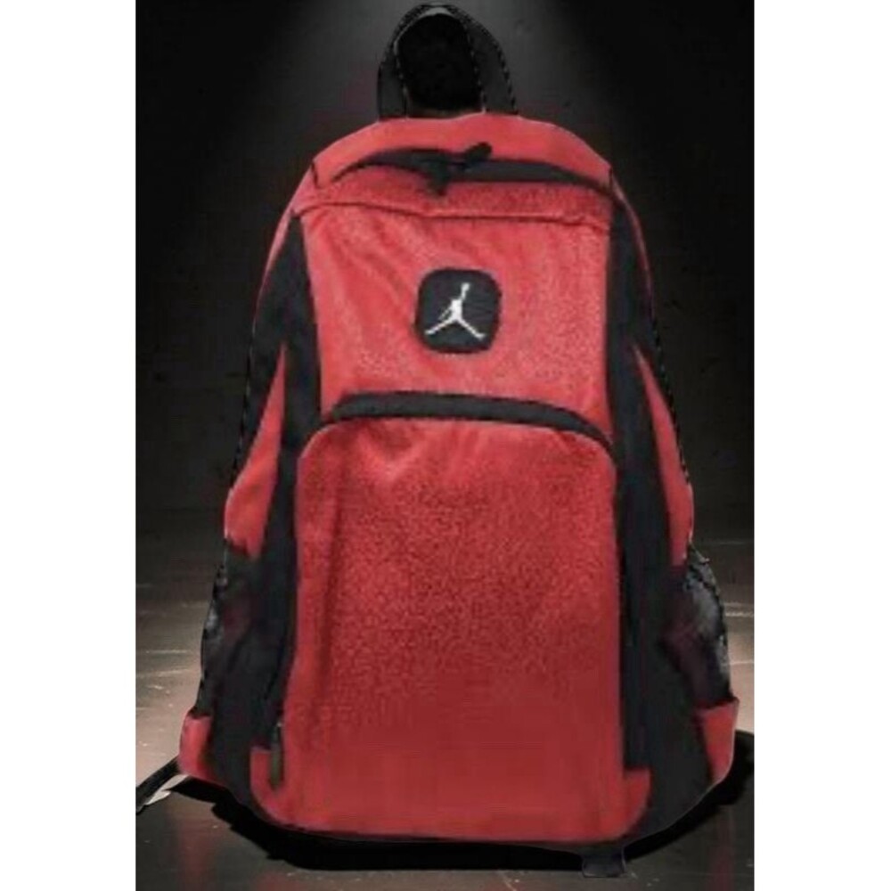 Jordan Red and Black Backpack